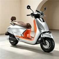 Retro-Moderný elektrický motocykel 72V30Ah 2000W